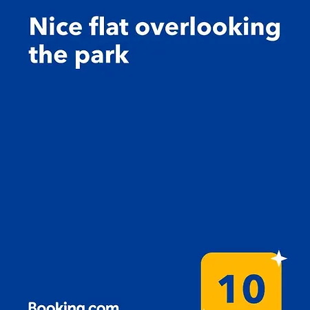 Flat Overlooking The Park Apartman *